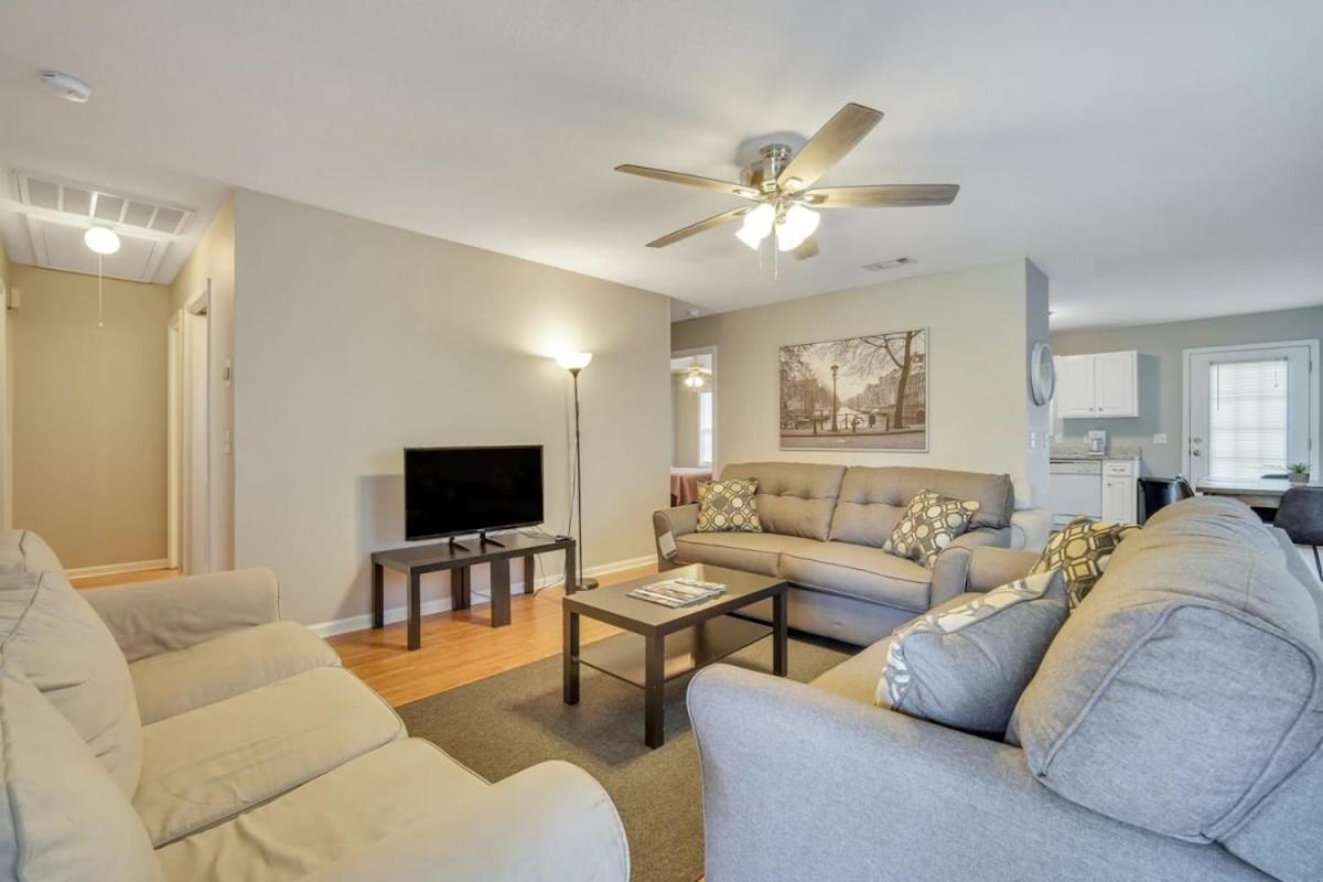 Charming Gray Home- 5 Mins From Gsu! Statesboro Kültér fotó